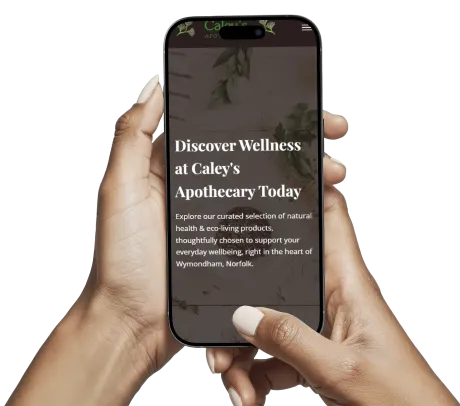 Caley's Apothecary eCommerce Website Case Study