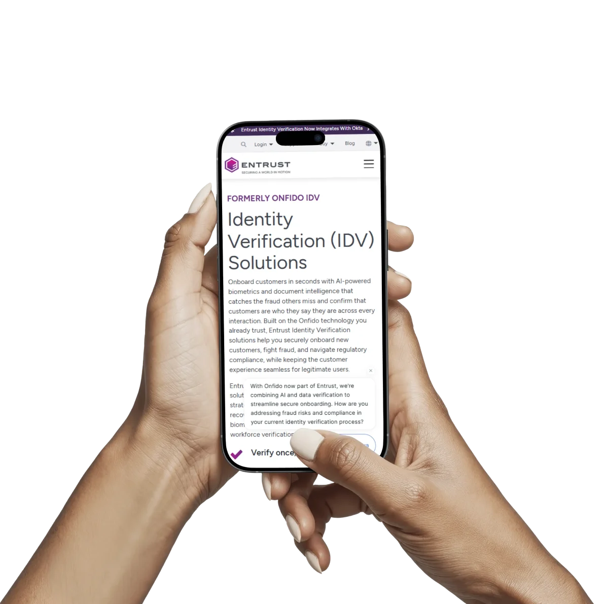 Onfido identity verification platform